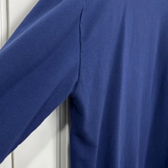 John Elliott Dark Navy Blue Crewneck Sweater Number 2 Men’s Size Medium - Picture 11 of 12